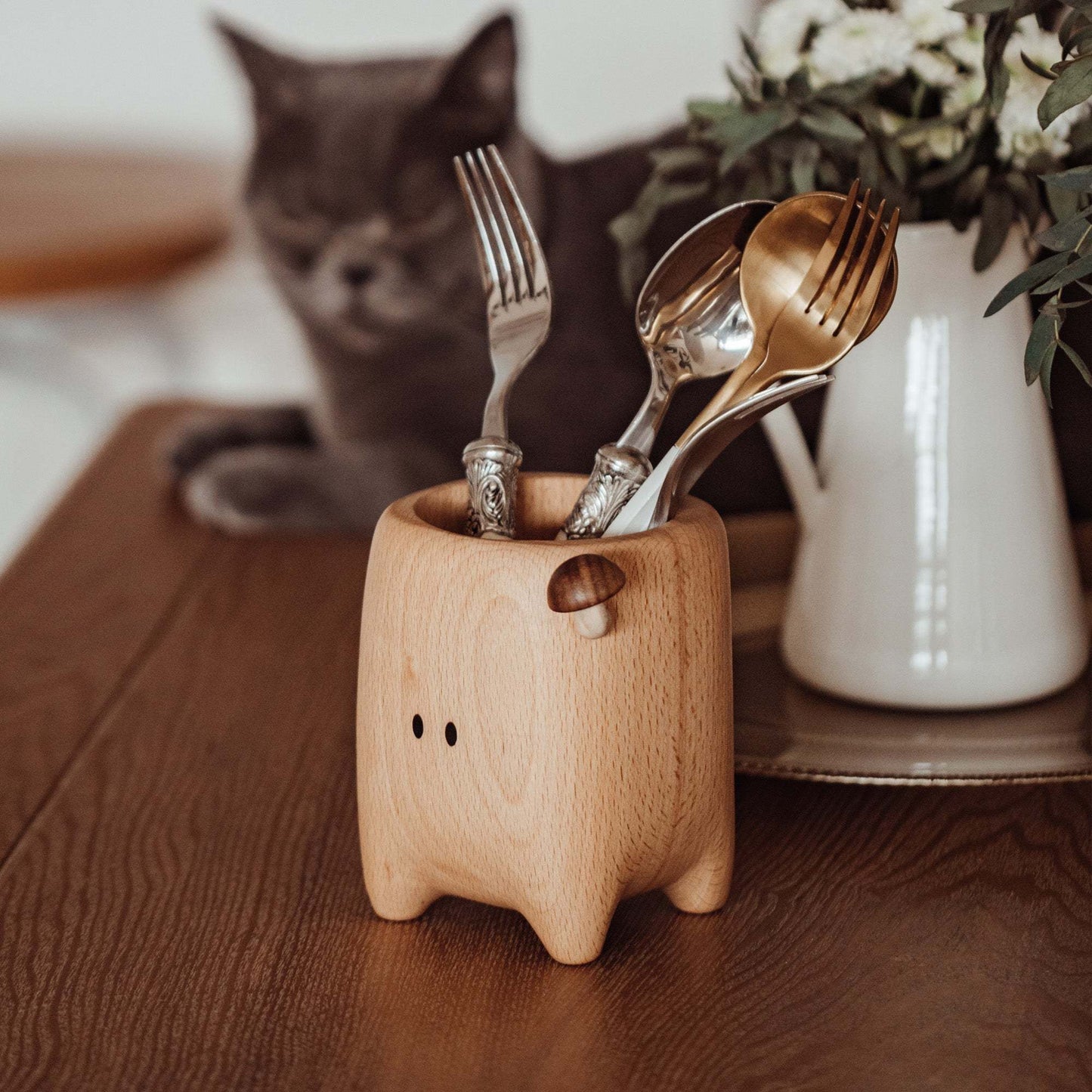 Mushy Roomy - Pen and Cutlery Container natutopia