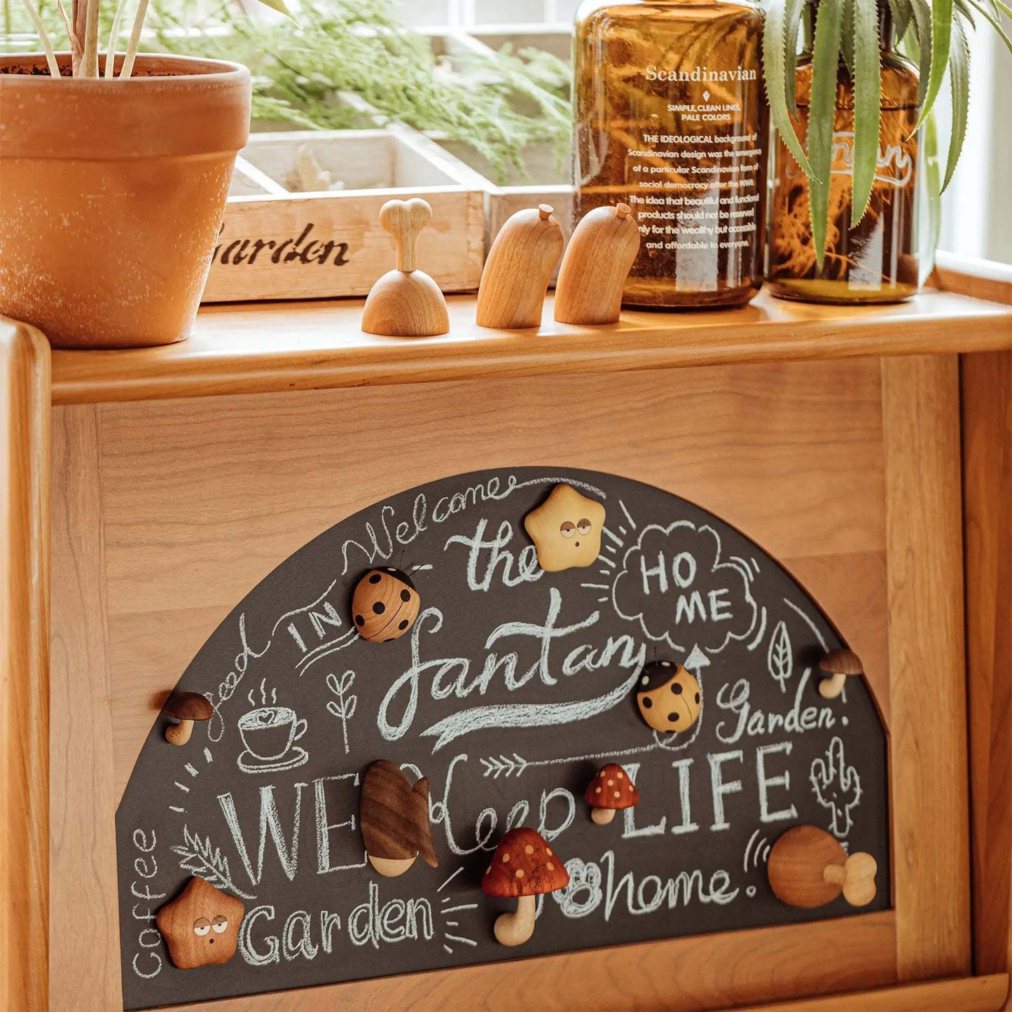 The Sleepy Starfish - Fridge Magnet natutopia
