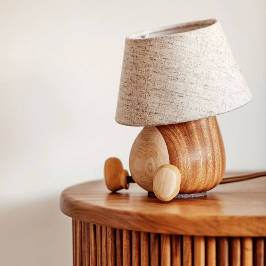 Mr. Cosy Sits Lazily - Lampe de table de chevet