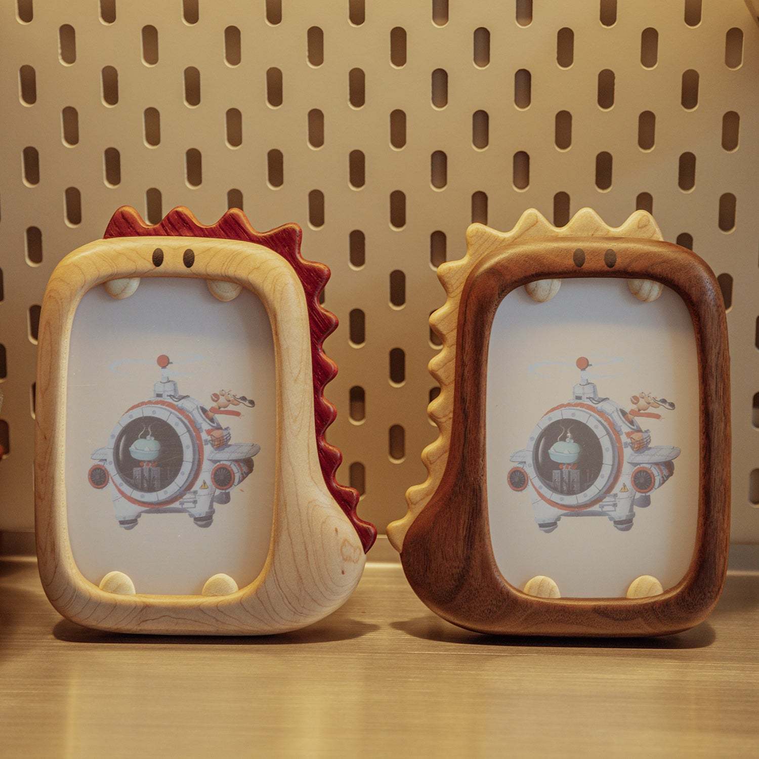 Open Your Mouth, Mr. Dinosaur - Photo Frame natutopia