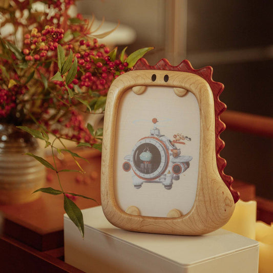 Open Your Mouth, Mr. Dinosaur - Photo Frame natutopia