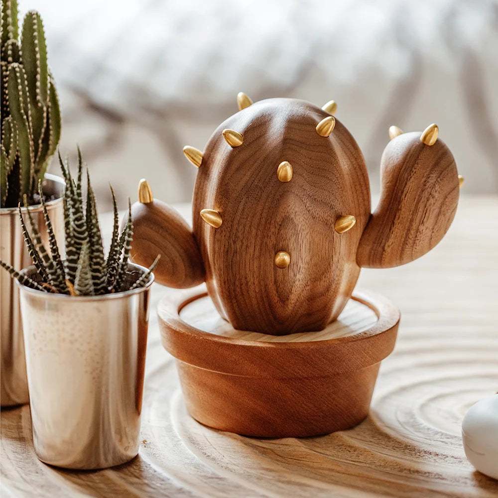 Spiny Cactus - Jewelry Hanger and Box natutopia
