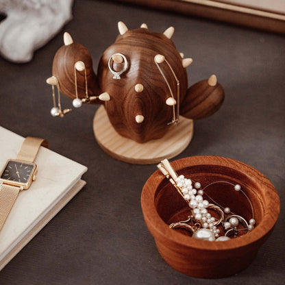 Spiny Cactus - Jewelry Hanger and Box natutopia