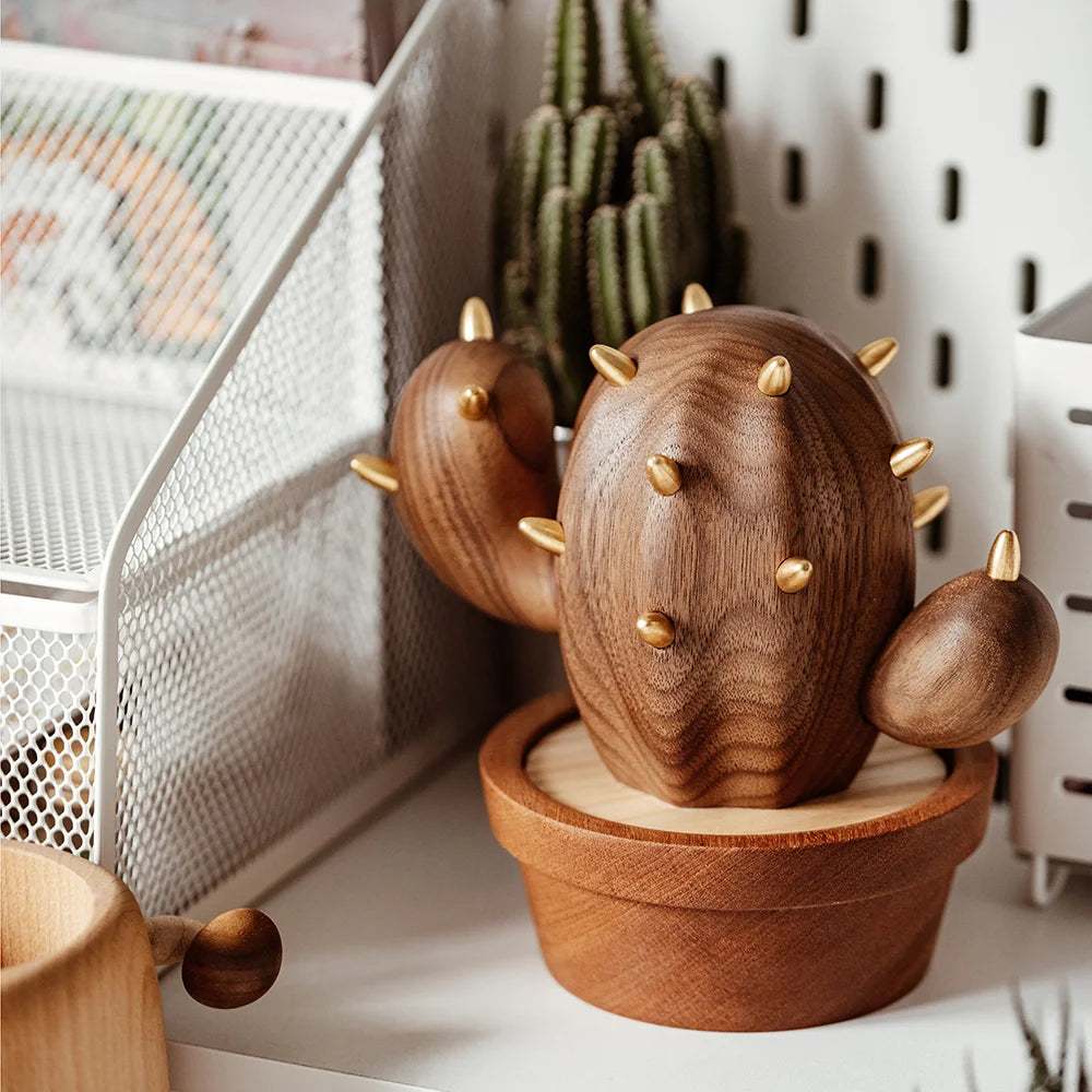 Spiny Cactus - Jewelry Hanger and Box natutopia